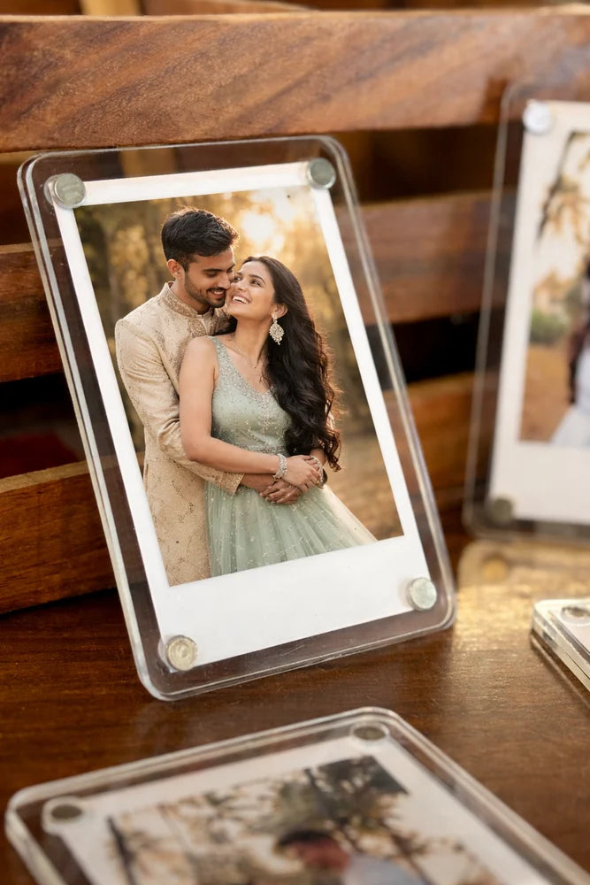 Polaroid Acrylic Fridge Magnet Photo Frame